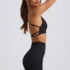 Pantaloni scurți fără cusături Super Sculpt, negru Pantaloni scurți fără cusături Super Sculpt, negru