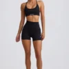 Pantaloni scurți fără cusături Super Sculpt, negru Pantaloni scurți fără cusături Super Sculpt, negru
