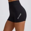 Pantaloni scurți fără cusături Super Sculpt, negru Pantaloni scurți fără cusături Super Sculpt, negru