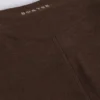 Pantaloni scurți mini cu volane în marl de nucă pecan Pantaloni scurți mini cu volane în marl de nucă pecan