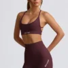 Pantaloni scurți mini fără cusături Super Sculpt în culoarea burgund Pantaloni scurți mini fără cusături Super Sculpt în culoarea burgund