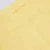 Pantaloni scurți mini Soft Active cu buzunare și talie în V, culoare Lemon