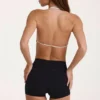 Pantaloni scurți mini Soft Active în negru Pantaloni scurți mini Soft Active în negru
