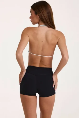 Pantaloni scurți mini Soft Active în negru Pantaloni scurți mini Soft Active în negru