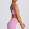 Pantaloni scurți mini Soft Active în roz prăfuit Pantaloni scurți mini Soft Active în roz prăfuit