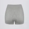Pantaloni scurți mini Super Sculpt fără cusături, în culoarea gri melanj Pantaloni scurți mini Super Sculpt fără cusături, în culoarea gri melanj