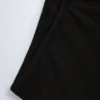 Pantaloni scurți Sabrine din jersey elastic, cu talie joasă, negri