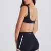 Pantaloni scurți Soft Active Contrast în negru Pantaloni scurți Soft Active Contrast în negru