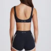 Pantaloni scurți Soft Active Contrast în negru Pantaloni scurți Soft Active Contrast în negru