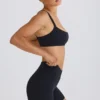 Pantaloni scurți Soft Active Crossover în negru Pantaloni scurți Soft Active Crossover în negru
