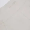 Pantaloni scurți Soft Active cu buzunar și talie în V, de culoare crem