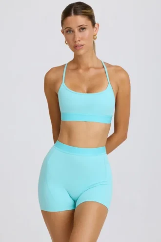 Pantaloni scurți Soft Active în culoarea Aqua Pantaloni scurți Soft Active în culoarea Aqua