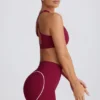 Pantaloni scurți Soft Active în culoarea burgund Pantaloni scurți Soft Active în culoarea burgund