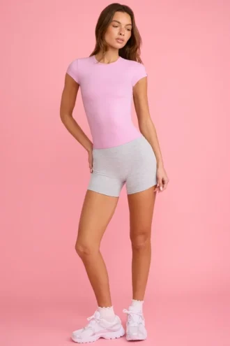 Pantaloni scurți Soft Active în culoarea gri