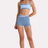 Pantaloni scurți Soft Active  în culoarea Marine