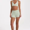 Pantaloni scurți Soft Active în culoarea Sage Marl Pantaloni scurți Soft Active în culoarea Sage Marl