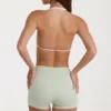 Pantaloni scurți Soft Active în culoarea Sage Marl Pantaloni scurți Soft Active în culoarea Sage Marl