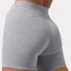 Pantaloni scurți Soft Active în gri melanj Pantaloni scurți Soft Active în gri melanj