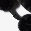 Pălărie de vânător din blană artificială, negru Pălărie de vânător din blană artificială, negru