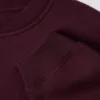 Pulover oversized cu guler rotund în culoarea Burgundy Pulover oversized cu guler rotund în culoarea Burgundy
