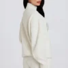 Pulover oversized din tricot moale, de culoare ivoriu Pulover oversized din tricot moale, de culoare ivoriu