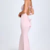 Rochie Aldona din jersey elastic cu aplicații florale, în nuanța Blush Rochie Aldona din jersey elastic cu aplicații florale, în nuanța Blush