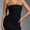 Rochie corset cu ornamente Florentina, negru Rochie corset cu ornamente Florentina, negru