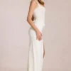 Rochie maxi cu corset din dantelă Zalia, de culoare ivoriu Rochie maxi cu corset din dantelă Zalia, de culoare ivoriu