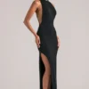 Rochie maxi fără mâneci Mayda în negru Rochie maxi fără mâneci Mayda în negru