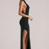 Rochie maxi fără mâneci Mayda în negru Rochie maxi fără mâneci Mayda în negru