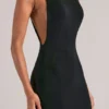 Rochie maxi fără mâneci Mayda în negru Rochie maxi fără mâneci Mayda în negru