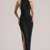 Rochie maxi fără mâneci Mayda în negru Rochie maxi fără mâneci Mayda în negru