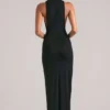 Rochie maxi fără mâneci Mayda în negru Rochie maxi fără mâneci Mayda în negru