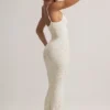 Rochie maxi Salma din modal, cu decolteu rotund și bretele, cu imprimeu floral Rochie maxi Salma din modal, cu decolteu rotund și bretele, cu imprimeu floral