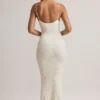 Rochie maxi Salma din modal, cu decolteu rotund și bretele, cu imprimeu floral Rochie maxi Salma din modal, cu decolteu rotund și bretele, cu imprimeu floral