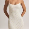 Rochie maxi Salma din modal, cu decolteu rotund și bretele, cu imprimeu floral Rochie maxi Salma din modal, cu decolteu rotund și bretele, cu imprimeu floral