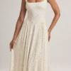 Rochie midi A-line Aireen din modal cu imprimeu floral Rochie midi A-line Aireen din modal cu imprimeu floral