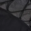 Rochie mini Avalon cu mâneci balon și șireturi, în negru Rochie mini Avalon cu mâneci balon și șireturi, în negru