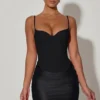 Rochie mini cu corset drapat Lovella, negru Rochie mini cu corset drapat Lovella, negru