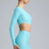 Rochie mini cu decupaje metalice și un singur umăr Zanab, în albastru gheață Rochie mini cu decupaje metalice și un singur umăr Zanab, în albastru gheață