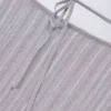 Rochie mini fără spate cu mâneci liliac Amanita, argintie Rochie mini fără spate cu mâneci liliac Amanita, argintie