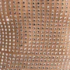 Rochie mini Sindre cu guler pătrat și ornamente, în culoarea migdală Rochie mini Sindre cu guler pătrat și ornamente, în culoarea migdală