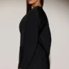 Rochie mini tip blazer cu un singur rând de nasturi Azelie, negru Rochie mini tip blazer cu un singur rând de nasturi Azelie, negru