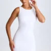 Rochie mini Valetta cu spate decupat, în alb Rochie mini Valetta cu spate decupat, în alb