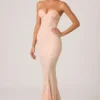 Rochie Vesna cu decolteu în formă de inimă și trenă în formă de pește, în nuanța Dusty Rose Rochie Vesna cu decolteu în formă de inimă și trenă în formă de pește, în nuanța Dusty Rose