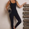 Salopetă fără spate Soft Active, negru Salopetă fără spate Soft Active, negru