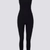 Salopetă fără spate Soft Active, negru Salopetă fără spate Soft Active, negru