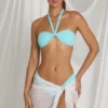 Sarong cu legături laterale Elvire în alb Sarong cu legături laterale Elvire în alb
