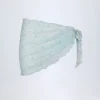 Sarong Molinas cu legături laterale, albastru cu imprimeu floral Sarong Molinas cu legături laterale, albastru cu imprimeu floral