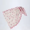 Sarong Molinas cu legături laterale, cu imprimeu floral roșu